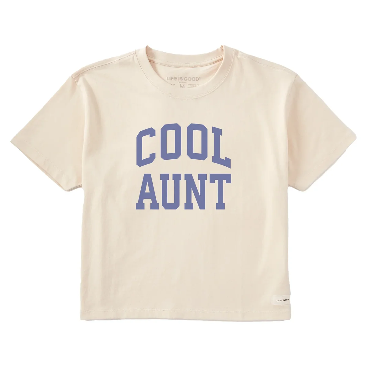 Women’s Cool Aunt Arch Short Sleeve Crusher Boxy Tee