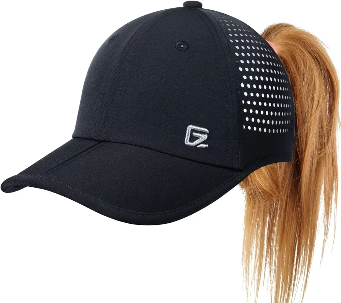 Sport Hat with Large Ponytail Hole