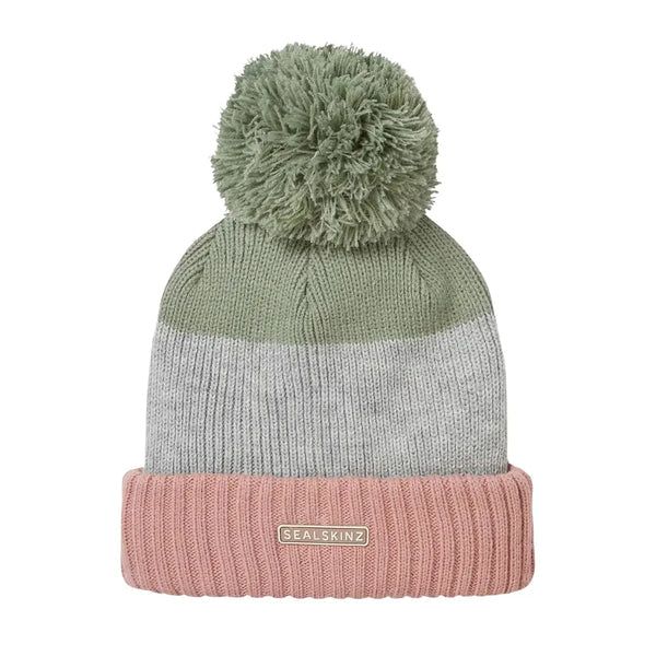 Sealskinz Flitcham Womens Waterproof Fleece Lined Bobble Hat